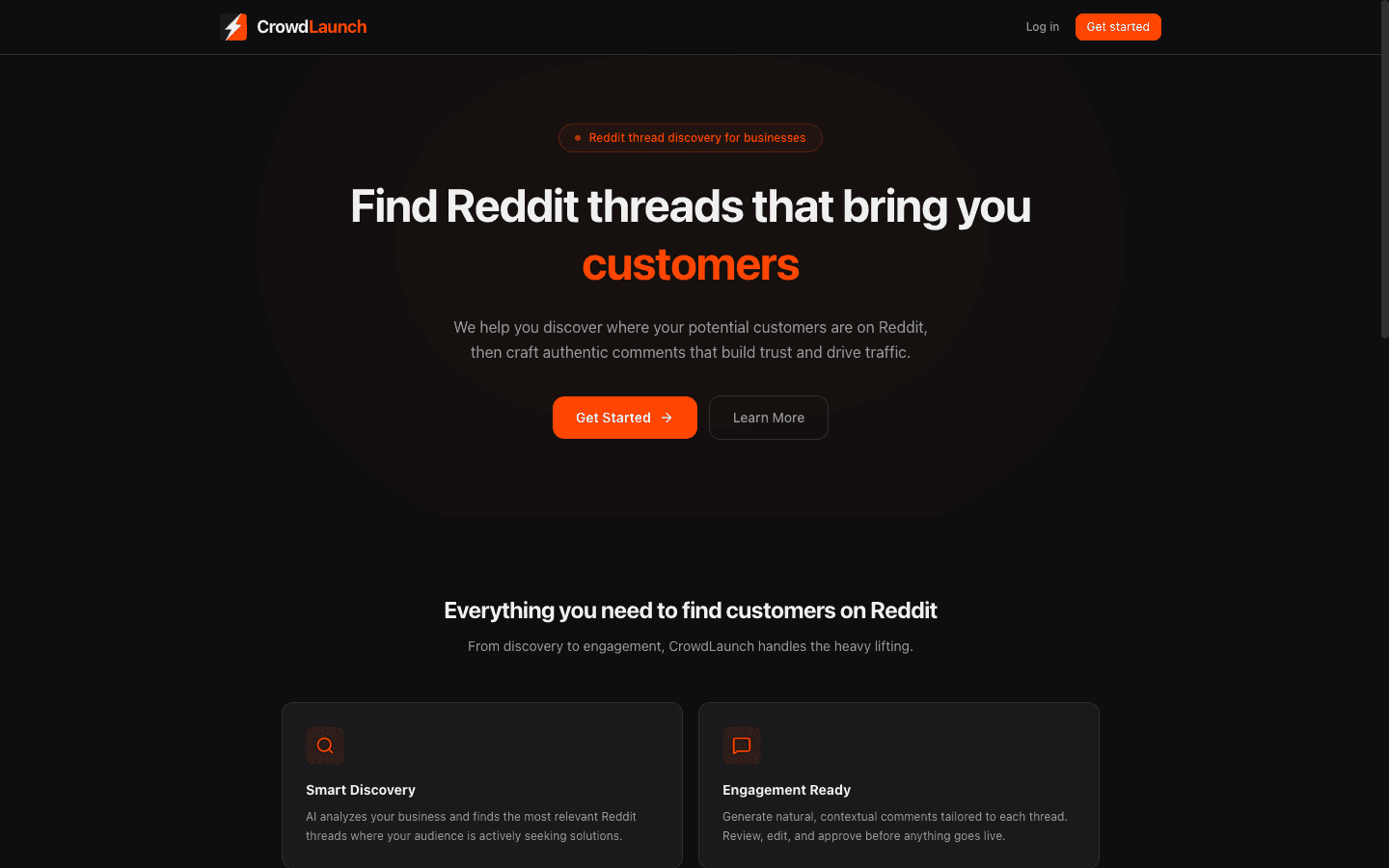 crowdlaunch.gg homepage